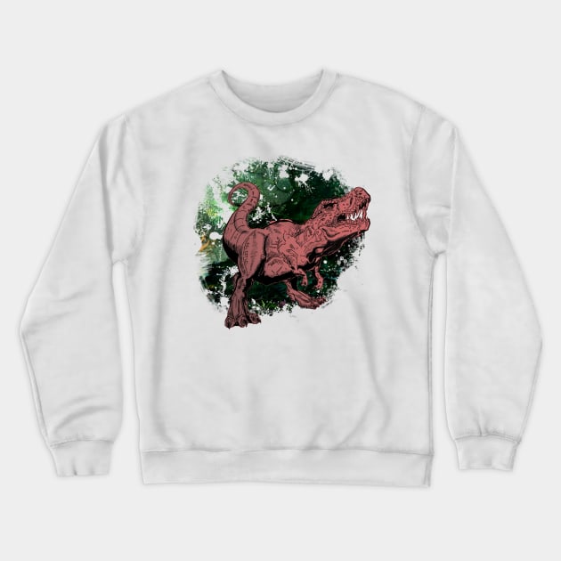 T-Rex Crewneck Sweatshirt by Madorax